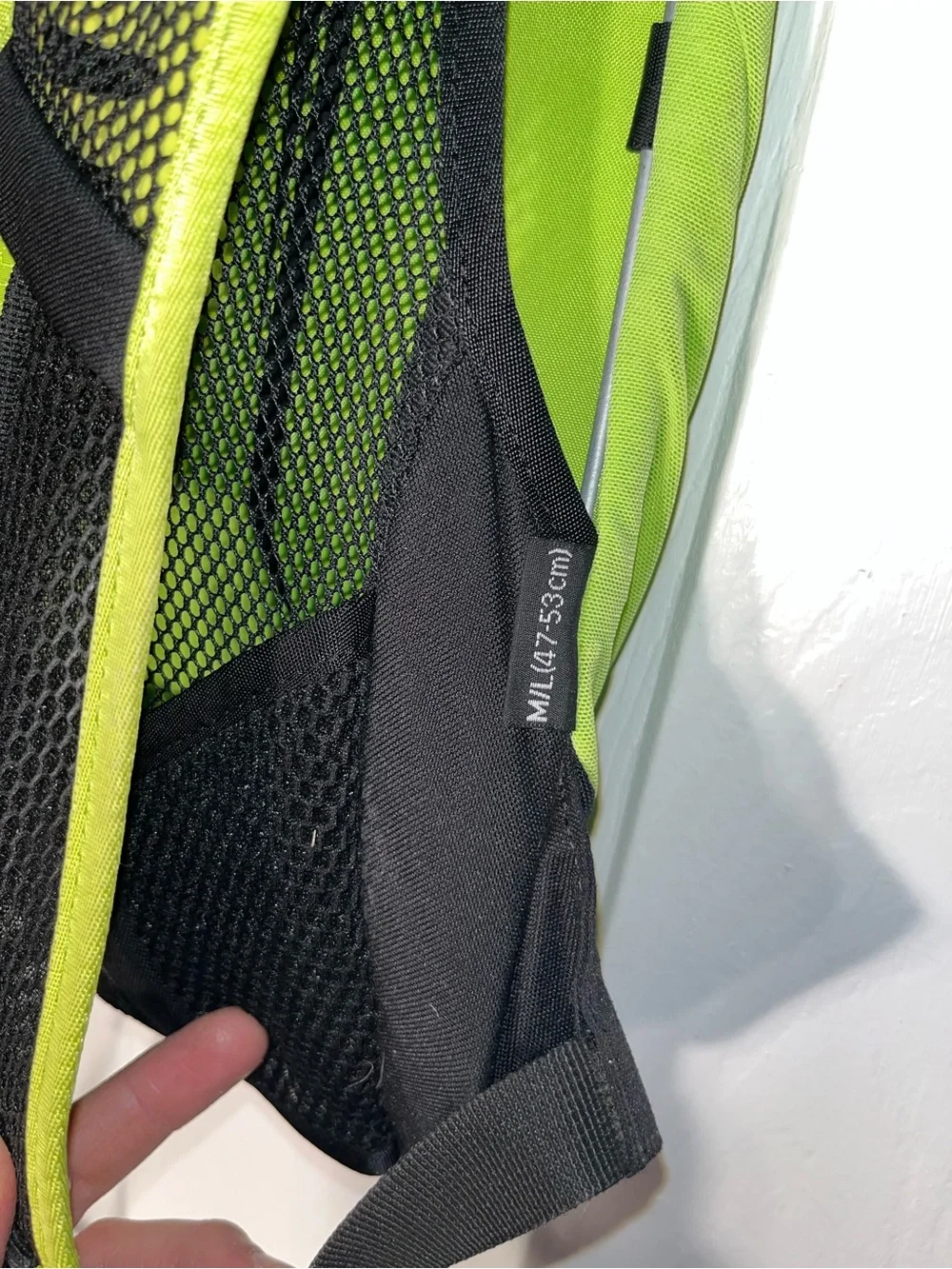 Osprey Syncro 3 Medium/Large M/L Velocity Green Hiking Biking Hydration Pack Bag